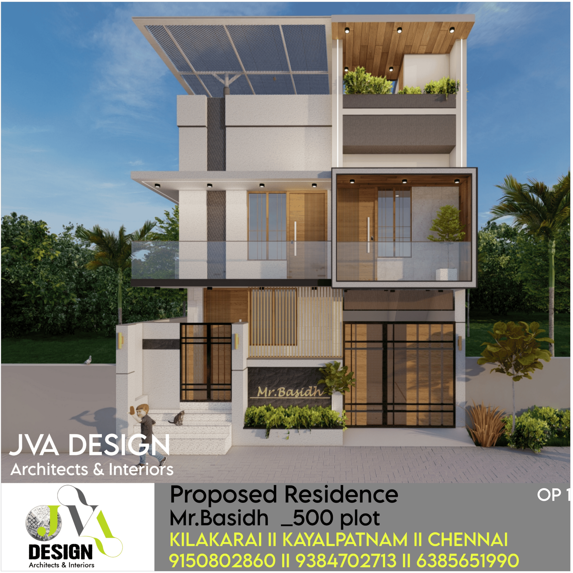 Mr. Basidh Residence (Elevation 2)